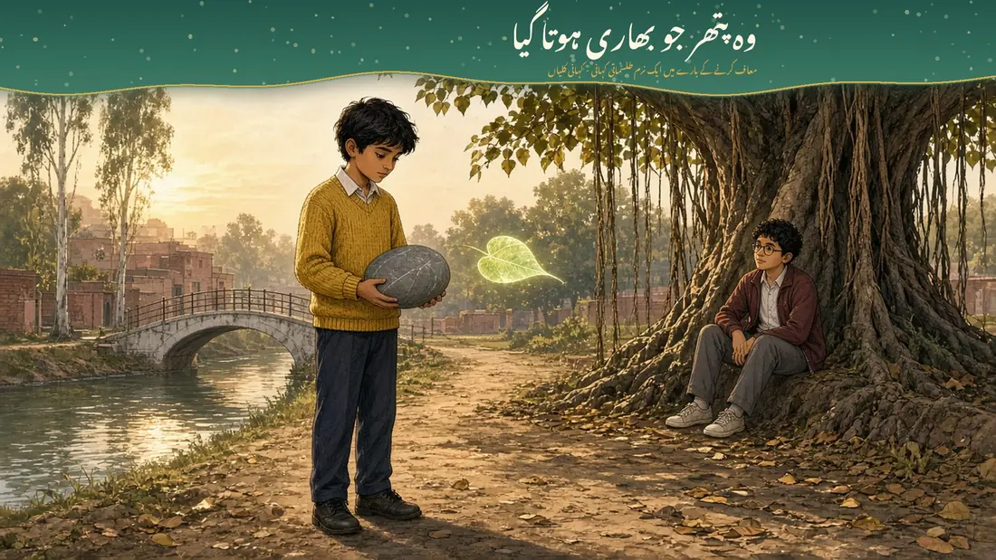 وہ پتھر جو بھاری ہوتا گیا کا سرورق