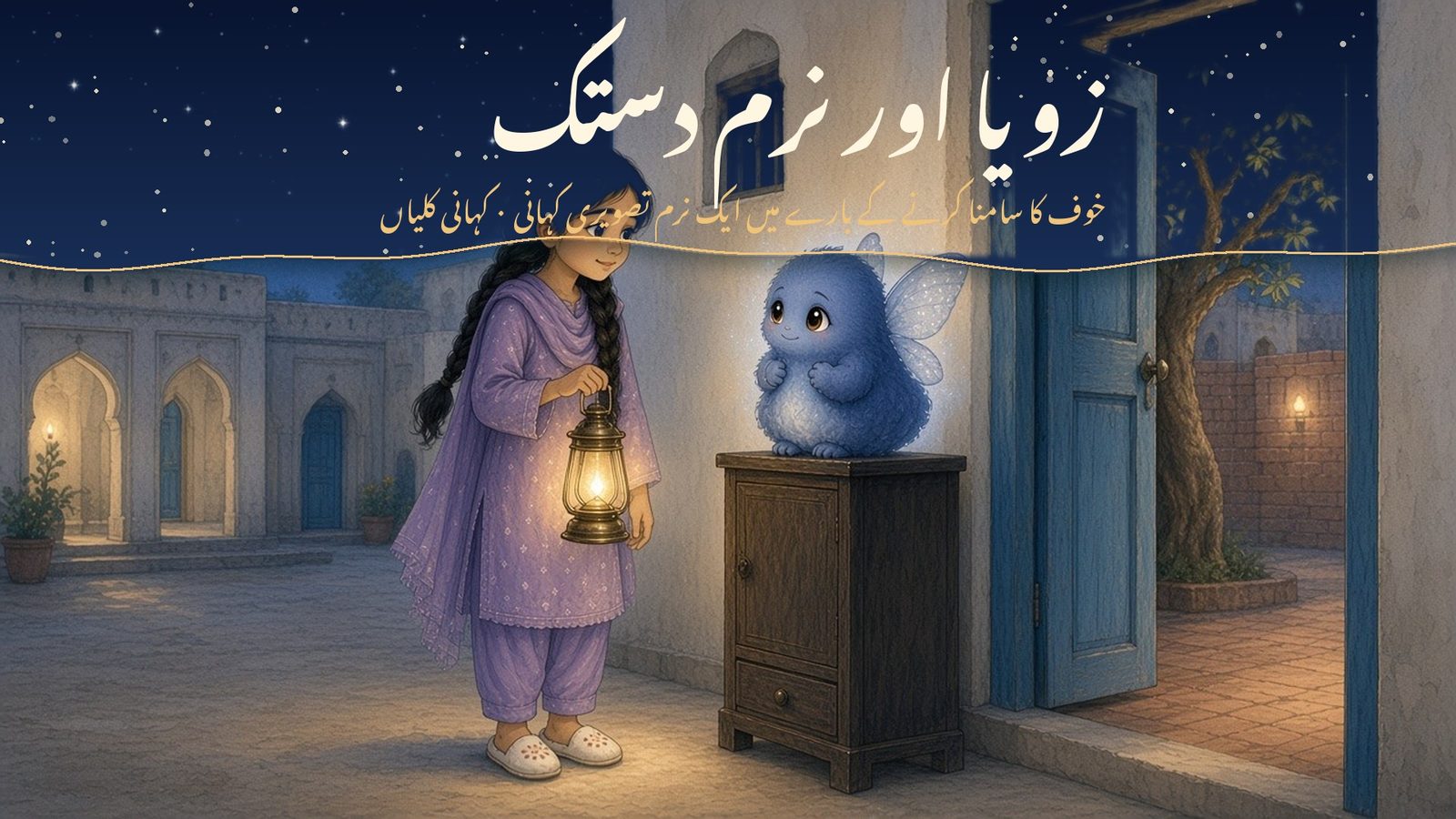 زویا اور نرم دستک کا سرورق